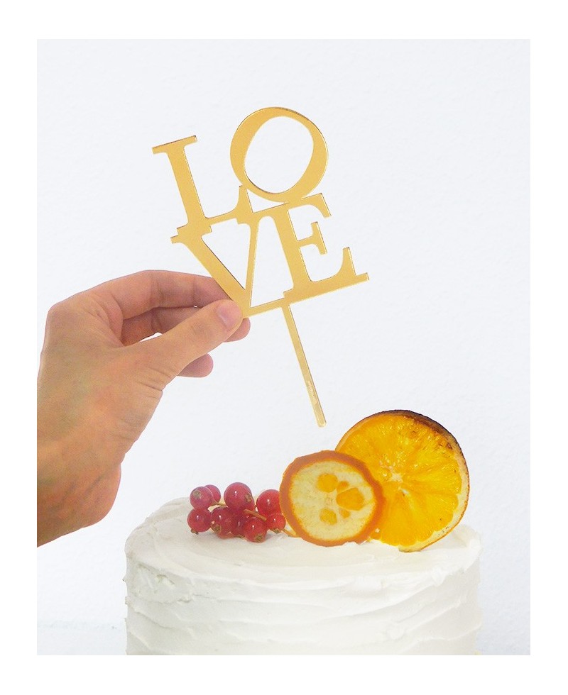 Zoom-Figur für Kuchen "Love" moderne Typografie für Partys Zoom-Figur für Kuchen "Love" moderne Typografie für Partys