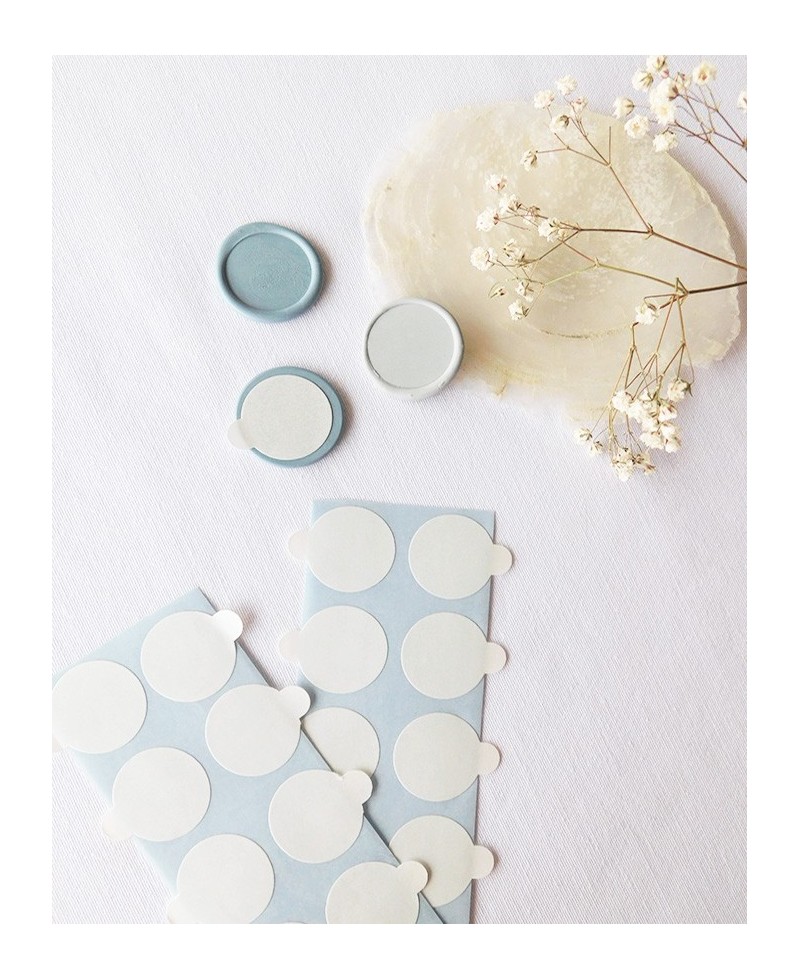 Autocollants amovibles pour tampons Autocollants amovibles pour tampons