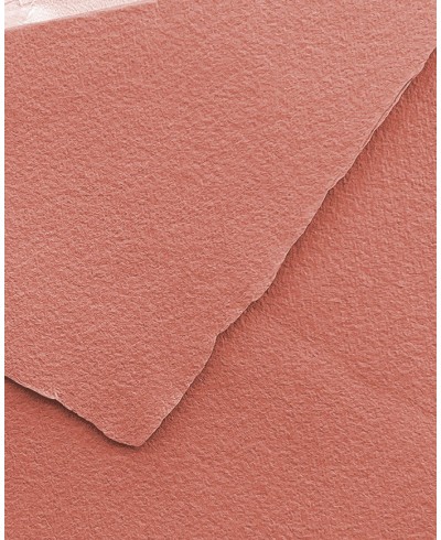 Envelopes de coral feitos à mão para casamentos