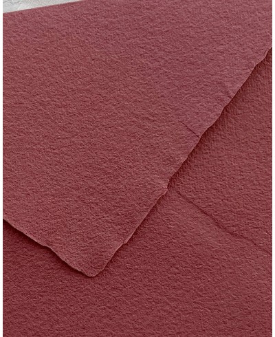 Burgundy handmade envelopes for weddings