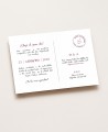 Natur Postkarte Hochzeitseinladung