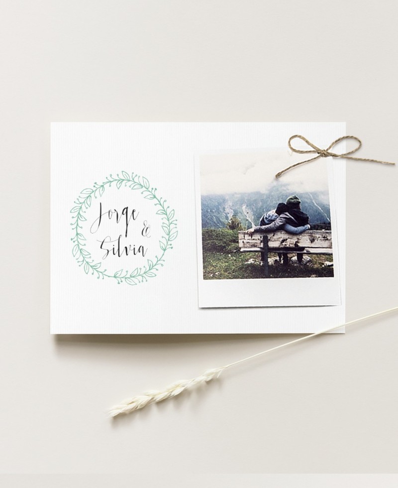 Polaroid wedding invitation Polaroid wedding invitation