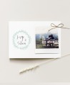 Polaroid wedding invitation