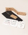 Invitaciones para bodas temática cine