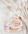 Autocollants circulaires pour les détails du mariage