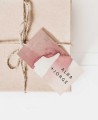 Étiquettes rectangulaires horizontales pour la décoration des cadeaux