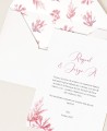 Invitations pour des mariages élégants en mer