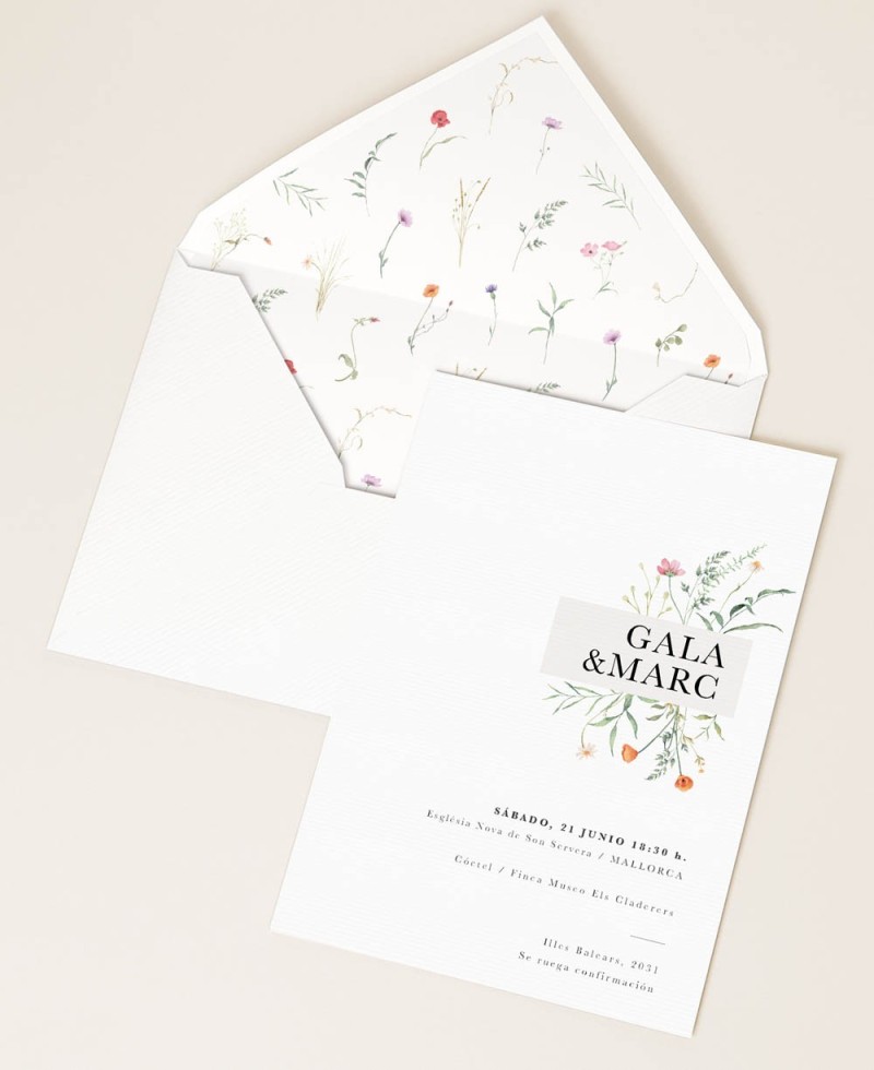Inviti per Stagioni Collezione Matrimoni
