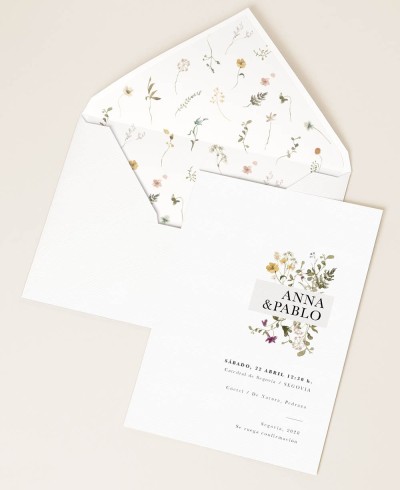 Spring Wedding Invitations