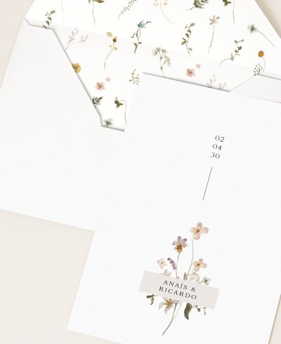 Colección estaciones papelería para bodas