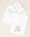 Invitations de mariage de fleurs d’hiver