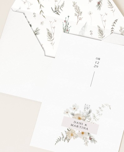 Sammlung von schönen Papeterie-Stationen für Hochzeiten