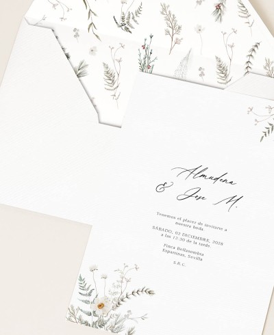 Coleção de papelaria para casamentos elegantes