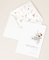 Einladungen für Herbstblumen, Hochzeiten