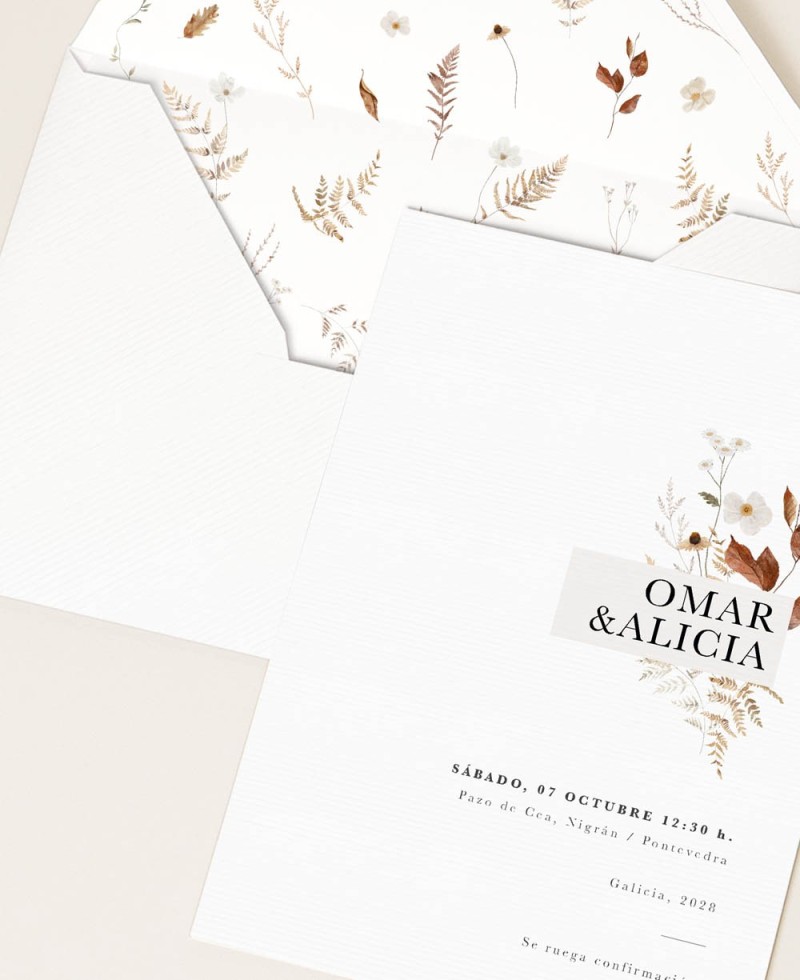 Kollektion Elegante Papeterie für Hochzeiten Kollektion Elegante Papeterie für Hochzeiten