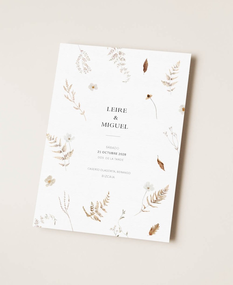 Einladungskarte für elegante Hochzeiten Einladungskarte für elegante Hochzeiten