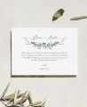 Invitation de mariage jacinthes sauvages