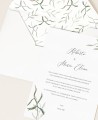 Elegante cancelleria per matrimoni di pregio