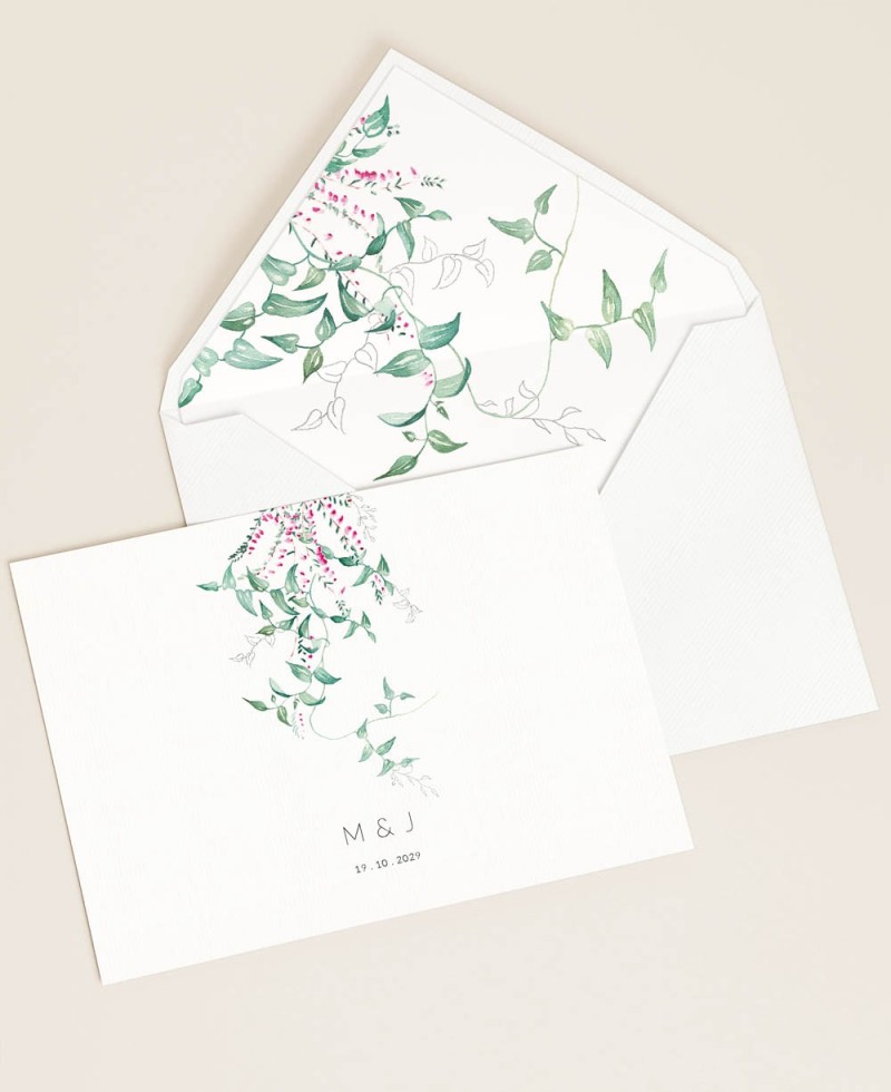 Inviti di Nozze Collezione Botanica