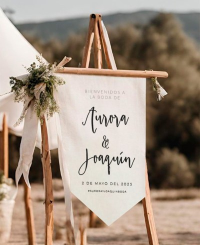 Decoración elegante para boda