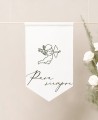 Banderola decorativa de boda