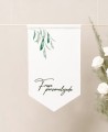 Banderola textil frase personalizada