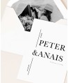 Elegant wedding stationery