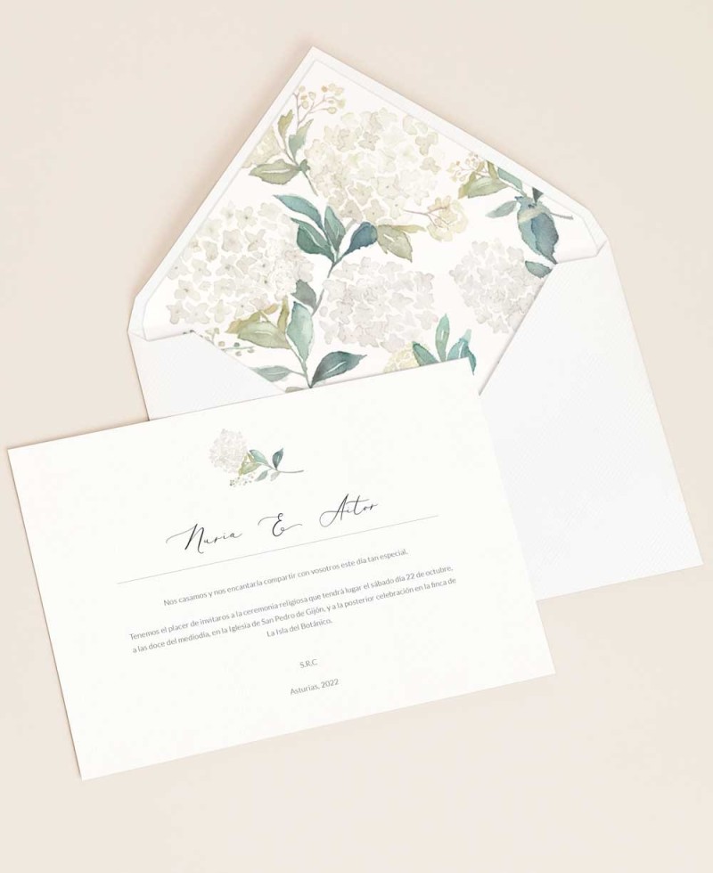 Invitations de mariage botaniques Invitations de mariage botaniques