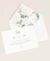 Invitations de mariage botaniques