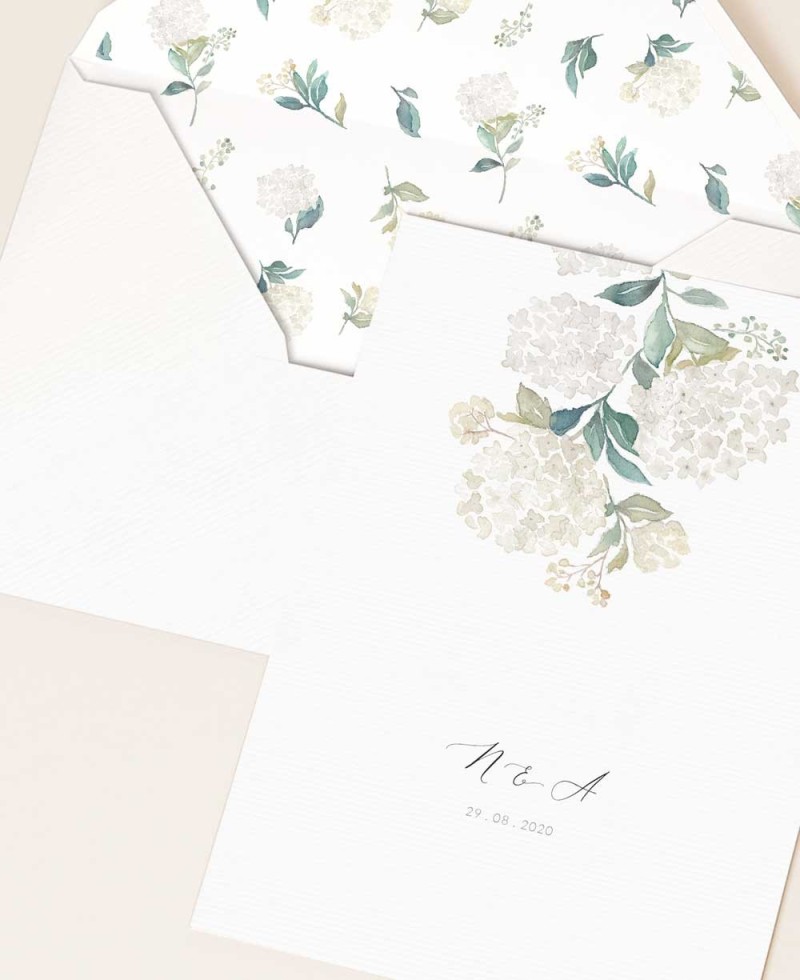 Invitations de fleurs botaniques pour mariage Invitations de fleurs botaniques pour mariage