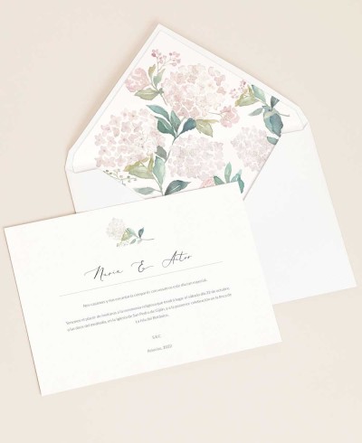 Invito a nozze Botanical Collection