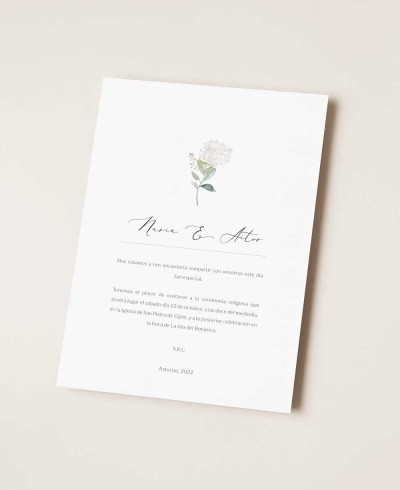 Cancelleria per matrimoni collezione botanica