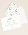 Schöne und elegante Einladungen für Hochzeiten mit Blumen