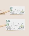 Etichette rettangolari Taglie Collezione Botanica