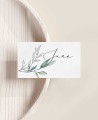 Olive and orange blossom placemarks