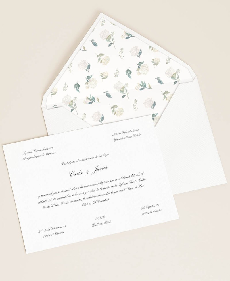 Convites de casamento clássicos e elegantes Convites de casamento clássicos e elegantes