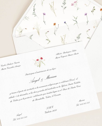 Papelería para bodas clásica y tradicional