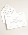 Invitations de mariage classiques de style traditionnel