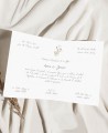Classic Diptych Autumn Wedding Invitation