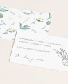 Botanical Collection Hochzeits-Geschenkkarte