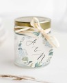 Etichette circolari per regali di nozze collezione botanica