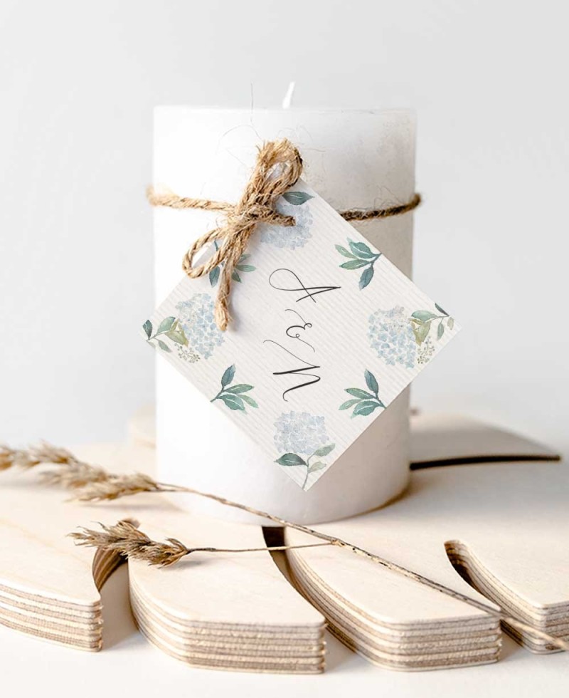 Accessori per eleganti regali di nozze collezione botanica