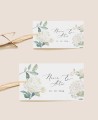 Tailles Étiquettes Cadeaux pour Collection Botanique de Mariage