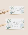 Etiquetas de tamanhos para lembrancinhas de casamento elegantes