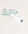 Carte RSVP de mariage botanique
