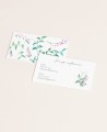 Biglietto di auguri botanico per matrimoni RSVP