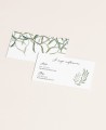 Biglietto di auguri botanico per matrimoni RSVP