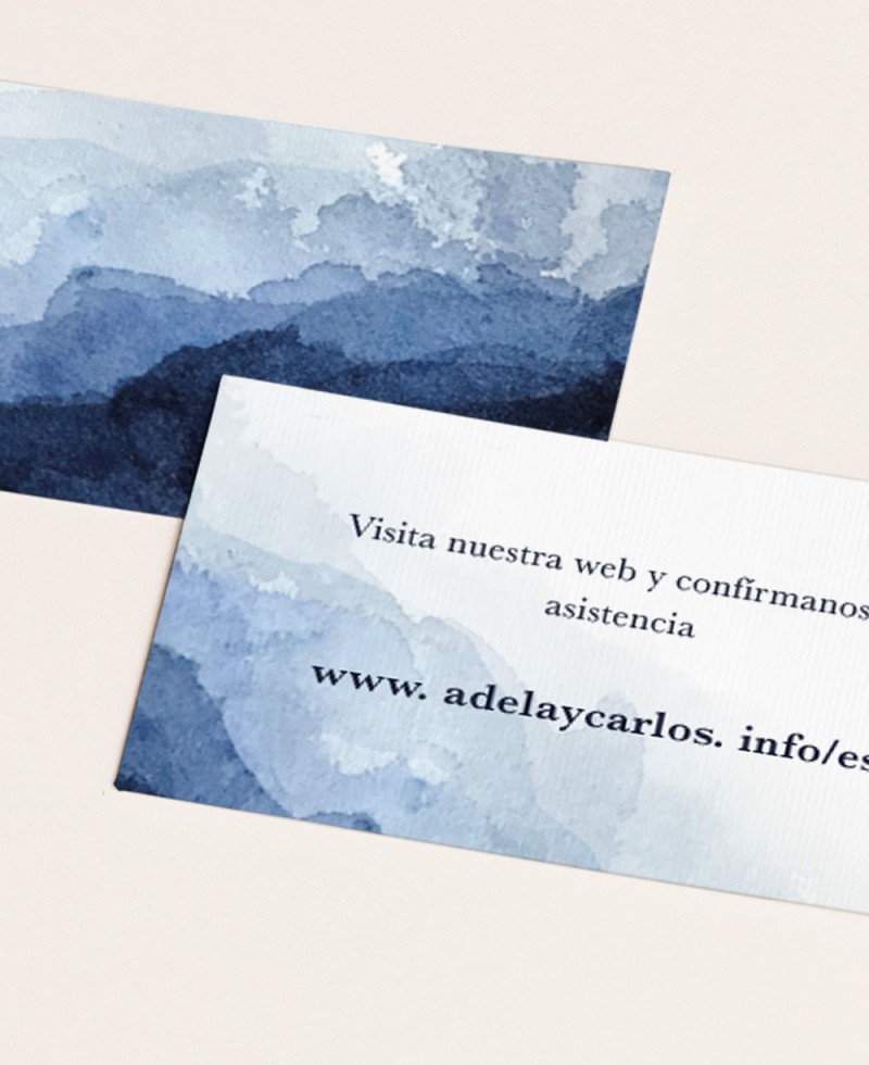 Schede web di contatto per matrimoni collezione marinara