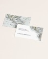 Wedding web card theme collection map