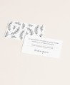 Liste de mariage collection carte postale style minimaliste